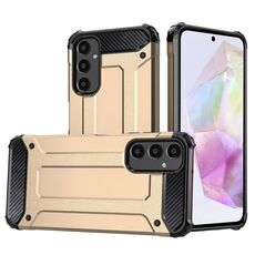 Per Samsung Galaxy S24 FE 5G Magic Armor TPU Hybrid PC Phone Case (oro)