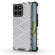 Custodia antiurto a nido d'ape per telefono Honor Play 60 Plus (bianca)