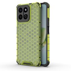 Custodia antiurto a nido d'ape per Honor Play 60 Plus (verde)