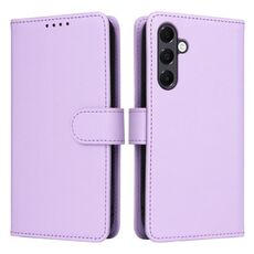 Per Samsung Galaxy A16 5G BETOPNICE BN-005 2 in 1 Custodia staccabile in vera pelle (viola chiaro)