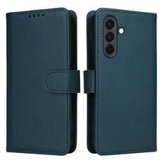 Per Samsung Galaxy A36 5G BETOPNICE BN-005 2 in 1 Custodia staccabile in vera pelle (blu)