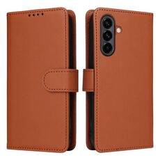 Per Samsung Galaxy A56 5G BETOPNICE BN-005 2 in 1 Custodia staccabile in vera pelle (marrone)