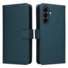 Per Samsung Galaxy A56 5G BETOPNICE BN-005 2 in 1 Custodia staccabile in vera pelle (blu)