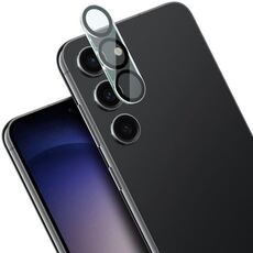 Per Samsung Galaxy S23+ 5G IMAK Pellicola in vetro per fotocamera posteriore integrata ad alta definizione, design Black Eye