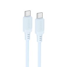 Borofone BX115 Lotto PD60W Cavo di ricarica rapida da tipo C a tipo C, lunghezza: 1 m (blu)