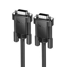 Cavo dati HD VGA maschio a VGA maschio US11 hoco, lunghezza: 2 m (nero)