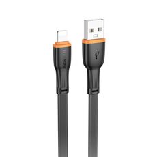 Borofone BX118 Esplendido Cavo dati di ricarica USB a 8 pin 2.4A, lunghezza: 1 m (nero)