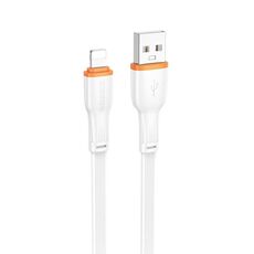 Borofone BX118 Esplendido Cavo dati di ricarica USB 2.4A a 8 pin, lunghezza: 1 m (bianco)