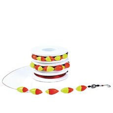 10 pezzi/confezione 3,6 m tradizionale sette stelle set di lenze da pesca galleggianti con amo singolo, numero di lenze: 2.0