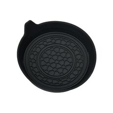Car Bowl-shaped antiscivolo termoisolante doppio anello Water Coaster, colore: nero