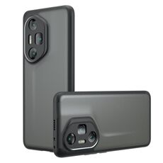 Per Honor 300 Pro / 300 Ultra Armor Precise Hole PC Hybrid TPU Custodia per telefono (nero satinato)