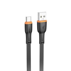 Borofone BX118 Esplendido Cavo dati di ricarica USB-Type-C 3A, lunghezza: 1 m (nero)