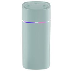 SD08 600ml Umidificatore per auto di grande capacità USB Diffusore di aromaterapia a doppio spruzzo (verde chiaro)