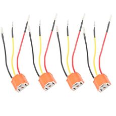 4 pezzi/set cavo faro auto H4 modifica base a tre spine