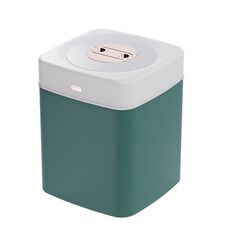A7 USB Umidificatore a doppio spruzzo con grande volume di nebbia e luce streaming abbagliante (verde)