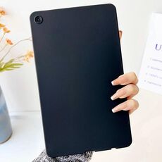 Per Samsung Galaxy Tab A9 2023 X110-X115 Custodia per tablet in TPU delicato sulla pelle con spray all'olio (nero)