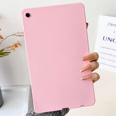 Per Samsung Galaxy Tab A9+ 2023 X210 Custodia per tablet in TPU delicato sulla pelle con spray all'olio (rosa)