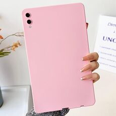Per Samsung Galaxy Tab S9+ / S9 FE+ / S10+ Custodia per tablet in TPU delicato sulla pelle con spray all'olio (rosa)