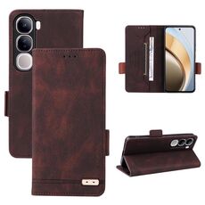Per vivo V40 Lite 5G / Y300 5G IDN Custodia in pelle con chiusura magnetica (marrone)