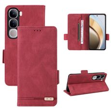 Per vivo V40 Lite 5G / Y300 5G IDN Custodia in pelle con chiusura magnetica (rosso)