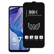 Per Samsung Galaxy F05 Pellicola in vetro temperato a schermo intero con grande arco in alluminio