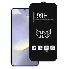 Per Samsung Galaxy S25+ 5G 0,18mm di altezza in alluminio grande arco pellicola in vetro temperato a schermo intero, supporta lo sblocco tramite impronta digitale