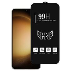 Per Samsung Galaxy S23+ 5G 0,18 mm di altezza in alluminio grande arco pellicola in vetro temperato a schermo intero, supporta lo sblocco tramite impronta digitale