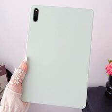 Per Huawei Matepad 11 2021 Custodia per tablet in TPU con spray all'olio, adatta alla pelle (verde menta)