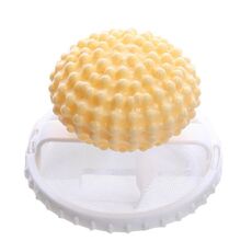 Sacchetto filtro per capelli, cattura pelucchi per lavatrice (giallo)