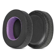 1 paio di cuffie in spugna per SteelSeries Arctis Pro / Arctis 3 / 5 / 7, colore: nero viola ghiaccio pelle