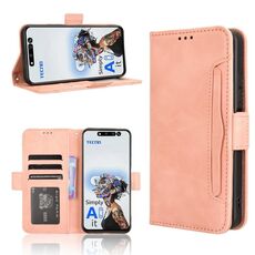 Per Tecno Pova 6 Neo 5G / Spark 30 5G Custodia in pelle con texture in vitello e slot per schede (rosa)