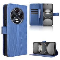 Per Tecno Spark 30 4G Custodia in pelle con texture a diamante (blu)