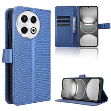 Per Tecno Spark 30 Pro 4G Custodia in pelle con texture a diamante (blu)