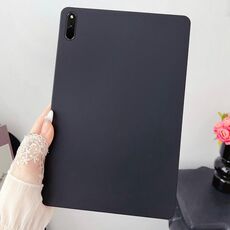 Per Huawei Matepad 11 2021 Custodia per tablet in TPU con spray all'olio e pelle delicata (nero)