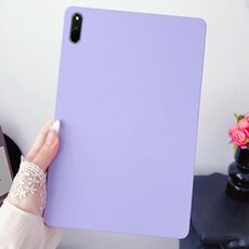 Per Huawei Matepad 11 2021 Custodia per tablet in TPU con spray all'olio e pelle delicata (viola)