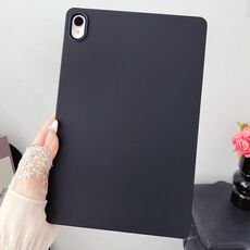Per Huawei Matepad 11 2023 Custodia per tablet in TPU con spray all'olio e pelle delicata (nero)