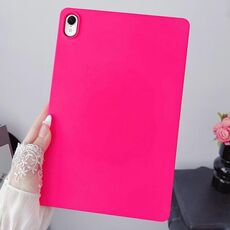 Per Huawei Matepad Air 11.5 Custodia per tablet in TPU delicato sulla pelle con spray all'olio (rosso rosa)