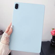 Per Huawei Matepad SE 11 2024 Custodia per tablet in TPU con spray all'olio e pelle delicata (blu)