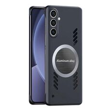 Per Samsung Galaxy S25+ 5G Custodia per telefono con raffreddamento al grafene, senza cornice e obiettivo all-inclusive (nero)