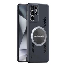 Per Samsung Galaxy S24 Ultra 5G Custodia per telefono con raffreddamento al grafene senza cornice e obiettivo all-inclusive (nero)
