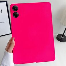 Per Redmi Pad Pro Oil Spray Custodia per tablet in TPU delicata sulla pelle (rosso rosa)