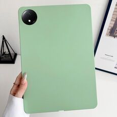 Per Redmi Pad SE 4G 8.7 pollici Custodia per tablet in TPU con spray all'olio e pelle delicata (verde matcha)