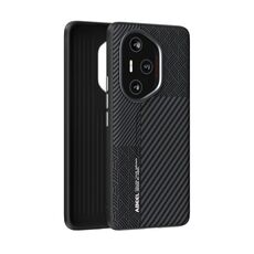 Per Honor 300 Pro ABEEL 6D Micro Relief Custodia per telefono (fibra di carbonio nera)