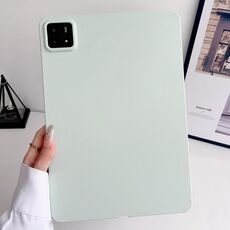 Per Xiaomi Pad 7 Oil Spray Custodia per tablet in TPU delicata sulla pelle (verde menta)