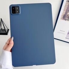 Per Xiaomi Pad 7 Oil Spray Custodia per tablet in TPU delicata sulla pelle (blu reale)