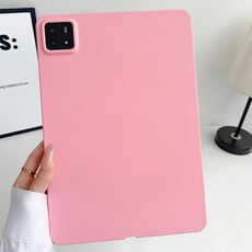 Per Xiaomi Pad 7 Oil Spray Custodia per tablet in TPU delicata sulla pelle (rosa)