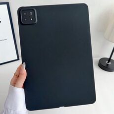 Per Xiaomi Pad 7 Oil Spray Custodia per tablet in TPU adatta alla pelle (Nero)