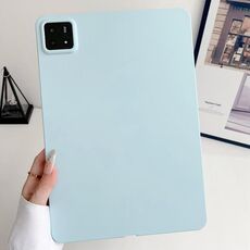 Per Xiaomi Pad 7 Oil Spray Custodia per tablet in TPU adatta alla pelle (blu)