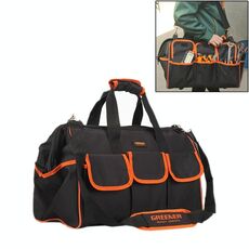 Borsa da cintura multifunzionale per elettricista in tessuto Oxford Strumenti di manutenzione Borsa a tracolla per borsa Comoda borsa per attrezzi, Dimensioni: 19 pollici