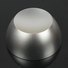 Dispositivo di sblocco in metallo con fibbia anti-fumo con concavo